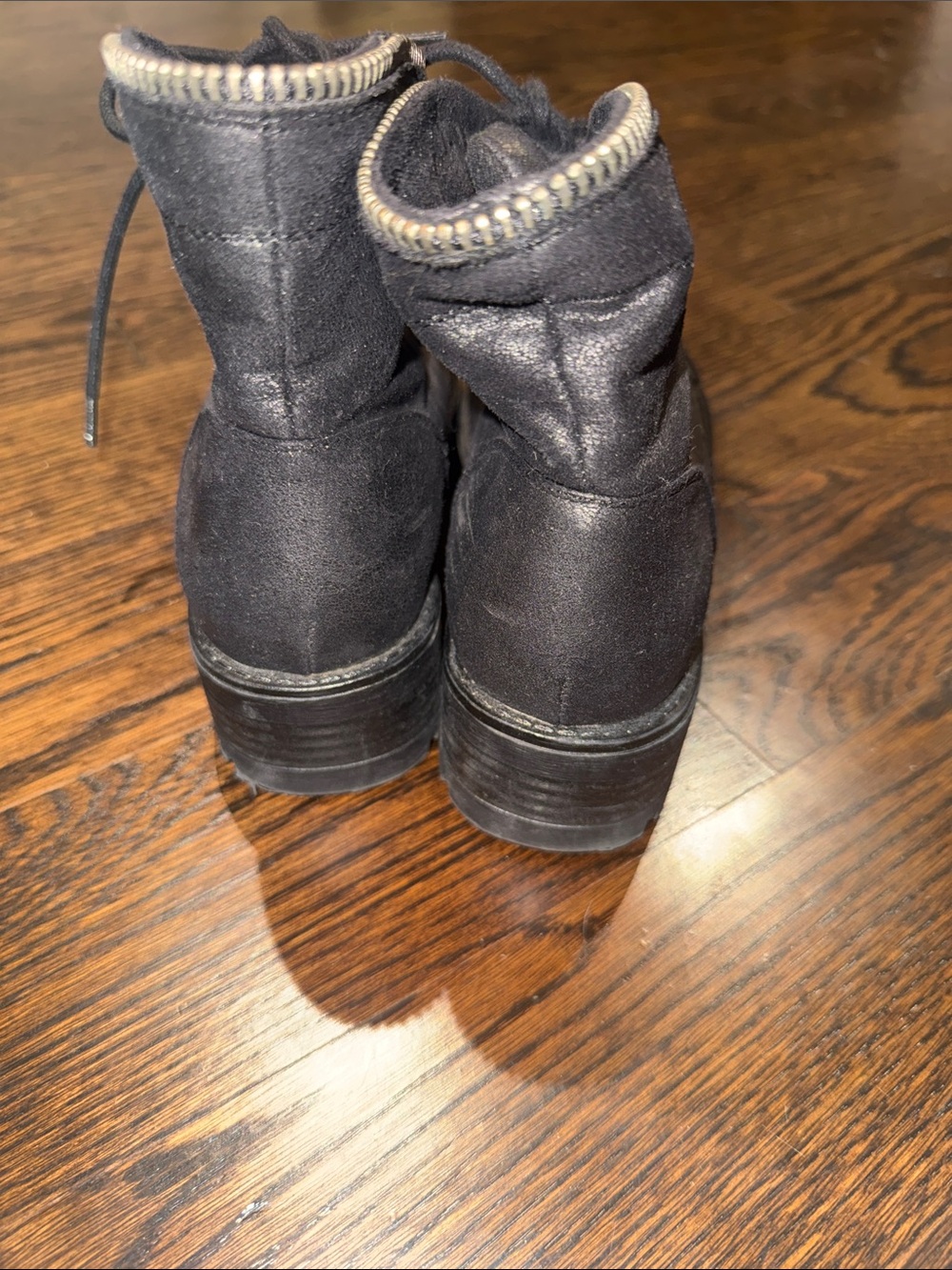 Carlos By Carlos Santana Simone Black Motorcycle Boot Women’s 7M - Picture 2 of 4